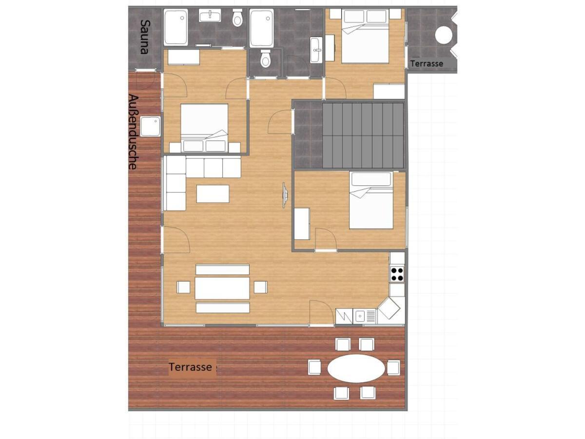 אבן אים פונגאו Appartement Auszeit Eben מראה חיצוני תמונה